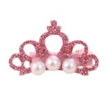 Pet Princess Clips Cute Colorful Shining Hairpin for Cat and Dog Pet Grooming Accessories Pet Crown Hair Clip