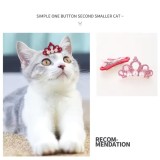 Pet Princess Clips Cute Colorful Shining Hairpin for Cat and Dog Pet Grooming Accessories Pet Crown Hair Clip