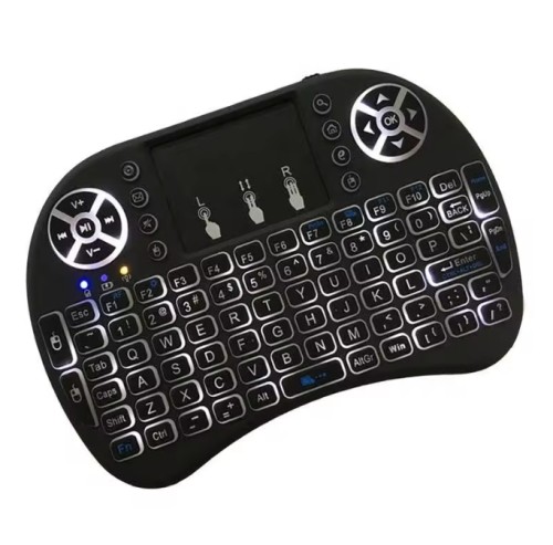 Hotselling keyboard With touchpad 2.4G HZWireless backlit mini gaming keyboard for PC for Android for windows