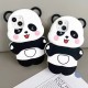 Mobile Phone Case Silicone for Apple 14 Panda Cartoon Girl Holding Cat Girl Cute Apple cellPhone cover
