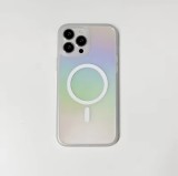 Skin-sensitive colorful glitter magnetic shell mobile phone case is suitable for iphone 15promax