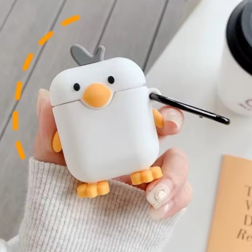 For AirPod Case Cute 3D Cartoon Pattern Earphone Case For Airpods 1 2 Silicone animal Cover for airpod Pro Cases