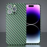 OEM Mobile phone case with color matching carbon fiber pattern all-inclusive cellphone case for iphone 15