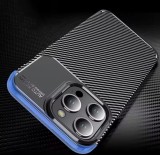 Suitable for iphone15 mobile phone case 14lus beetle carbon fiber tpu soft shell apple 15promax mobile phone case
