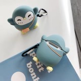 3D Cartoon Backpack Penguin silicone protective cover For Airpods Pro Cover Cases for Apple Airpods 2 1