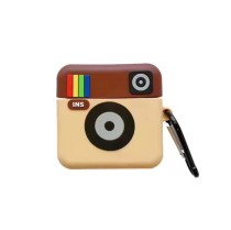 ins retro camera case suitable for Airpods protective cover wireless headset cover