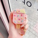 New creative ice cream earphone cover Soft Silicone Protective Cover Wireless Earphone Silicon Cover for Airpods 1 2 Pro