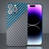 OEM Mobile phone case with color matching carbon fiber pattern all-inclusive cellphone case for iphone 15
