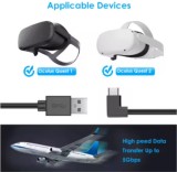 High speed 5Gbps USB 3.2 gen 1 ,16ft Type c charging cabe for Quest 1/2 VR Accessories for oculus quest2 link