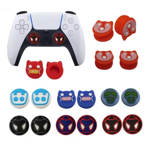 New products Silicon Joycon Controller Grips Silicon Thumb Stick for ps5 ps 4 Accessories