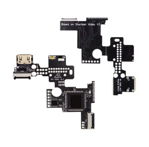 Wii HDMI Kit v0.4 Line Doubler Adapter for Nintend Wii