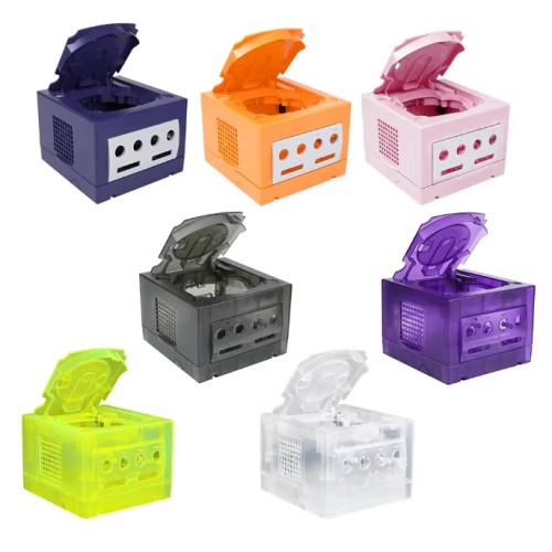 Exclusive nintend Gamecube Replacement Shell NGC Transparent black Gamecube case NGC Shell console shell