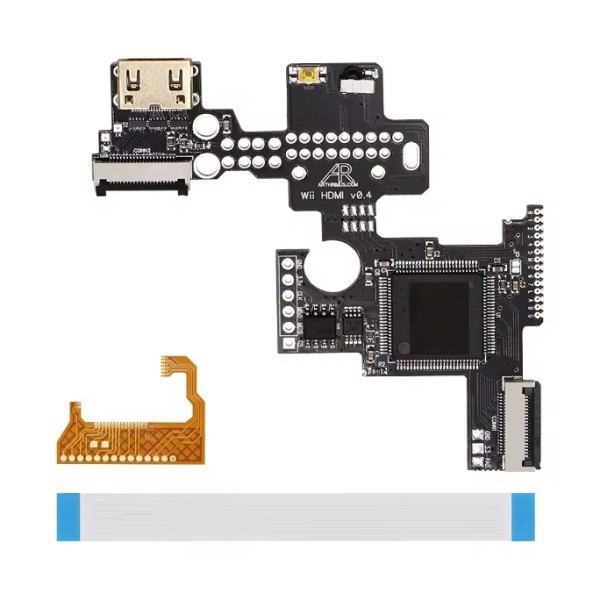 Wii HDMI Kit v0.4 Line Doubler Adapter for Nintend Wii