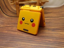 IPS MOD Pikachu Edition Pokemon Nintendo Game Boy Advance SP GBA SP + USB Charger