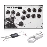  C12 Arcade Joystick Leverless Controller Hitbox For PC Fighting Stick Keyboard For PS4/PS3/Switch/Steam Game Accessories