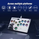  C12 Arcade Joystick Leverless Controller Hitbox For PC Fighting Stick Keyboard For PS4/PS3/Switch/Steam Game Accessories