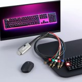 High Quality RGBS VGA to Component Video Cable 5RCA YPbPr for Se-ga Dreamcast DC with Stock Video Signal Output