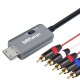 High Quality RGBS VGA to Component Video Cable 5RCA YPbPr for Se-ga Dreamcast DC with Stock Video Signal Output