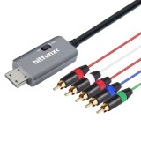 High Quality RGBS VGA to Component Video Cable 5RCA YPbPr for Se-ga Dreamcast DC with Stock Video Signal Output