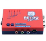 RetroScaler2x A/V to HDMI-compatible Converter and Line-doubler For Retro Game Consoles PS2 N64 NES Dreamcast Saturn MD1 MD2