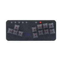 Flatbox Mini HitBox Controller SOCD Fighting Stick Gamepad Joystick With Cherry RGB Switch Gaming Keyboard For PC/PS4/PS3/Switch