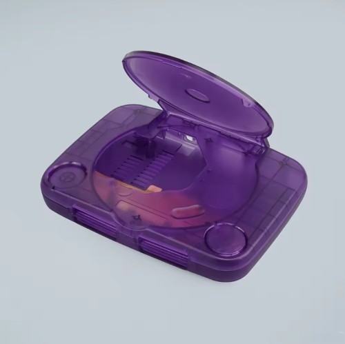 Replacement ABS Plastic Transparent Shell PS One All Version Game Console Case Housing Cover for PlayStation