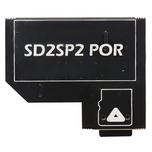 SD2SP2 PRO TF SD Card Reader Adapter Compatible Gamecube NGC NTSC Serial Port 2- Gold HQ ENIG Surface