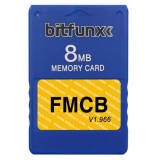 For PS2 FMCB V1.966 Free Mcboot Memory Card for PS2 SONY Playstation2 8MB with OPL GSM software