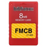 For PS2 FMCB V1.966 Free Mcboot Memory Card for PS2 SONY Playstation2 8MB with OPL GSM software