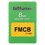 For PS2 FMCB V1.966 Free Mcboot Memory Card for PS2 SONY Playstation2 8MB with OPL GSM software