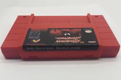 Video game cartridge mortal kombat snes