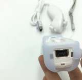 OEM controller Remote Built in Motion Plus and Nunchuck with silicone case and strap for N Wii