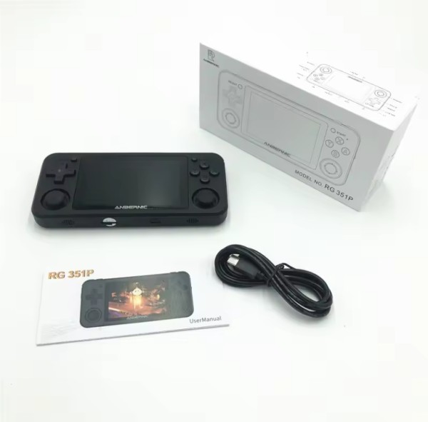 Built-in 64G TF Card 2500 Classic Games original and no repeat RG351P Handheld Retro Game Console