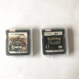 Retro game cartridge pkm black and white for ds nds 3ds