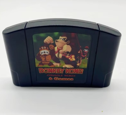 Donkey Kong SNES N64 Game Card Classic Video Game for N64 Multi Game