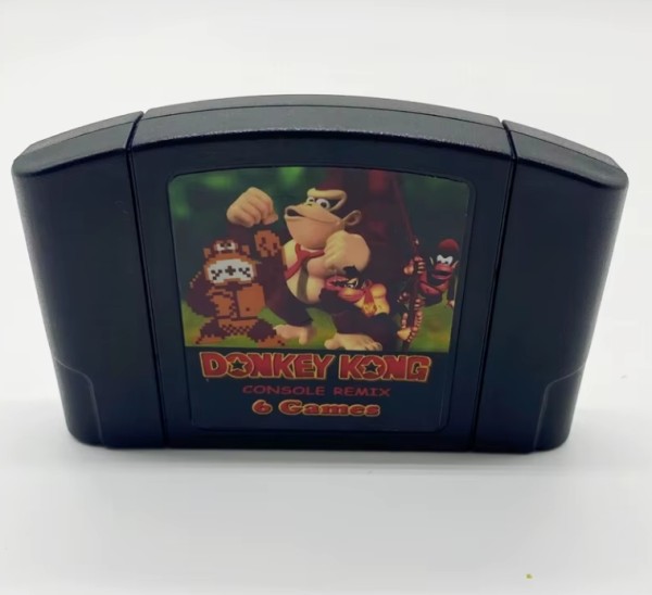 Donkey Kong SNES N64 Game Card Classic Video Game for N64 Multi Game