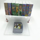 Dust Proof Sleeve Plastic Game Case for N64/SNES/Sega/PS