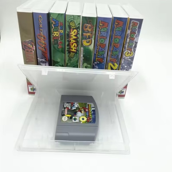 Dust Proof Sleeve Plastic Game Case for N64/SNES/Sega/PS