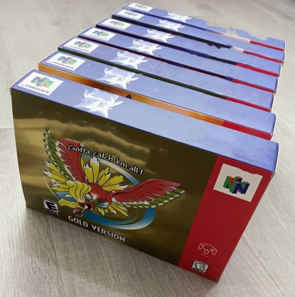 N64 Game Box Poke N64 Game Case For Poke Mon N64