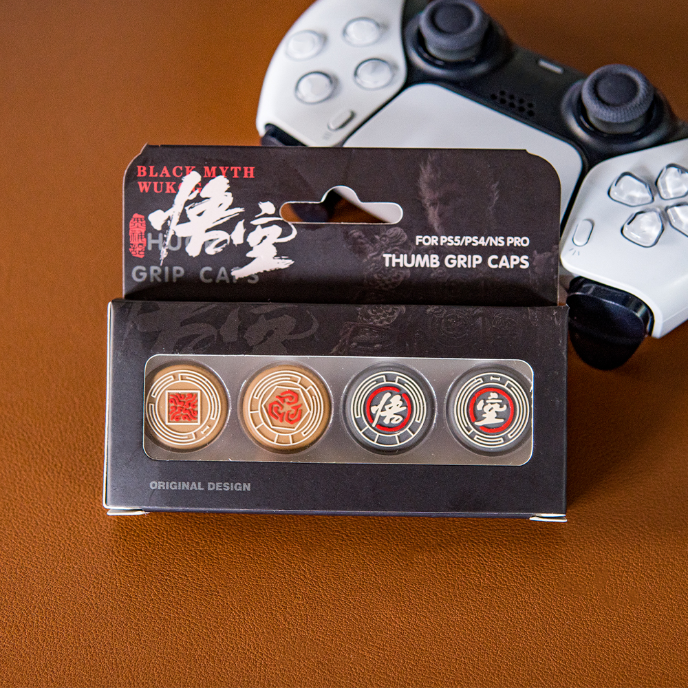 Hot selling Black Myth Wukong thumb grip stick cap non-slip silicone protective cover for PS5/4 Controller