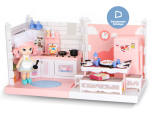 Sidory Handcraft Doll House models DIY Kit, Assemble Mini Dolls 、Doll Rooms with Furniture, Doll Beds & Decor Accessories, Fun Over The Houses Play Toy for Children