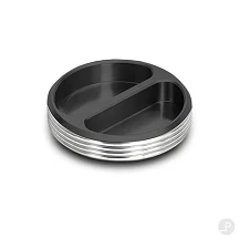 ARCANA BOX/SBS 18500 Akkudeckel Edelstahl/DLC