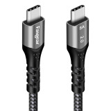 Fasgear USB C to USB C 5A Cable, USB 2.0, 100w Power Delivery