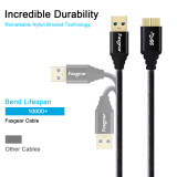 Fasgear USB 3.0 to Micro B Cable, 5Gbps