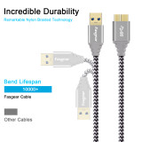 Fasgear USB 3.0 to Micro B Cable, 5Gbps