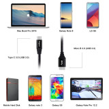 Fasgear USB C to Micro B Cable, USB 3.0