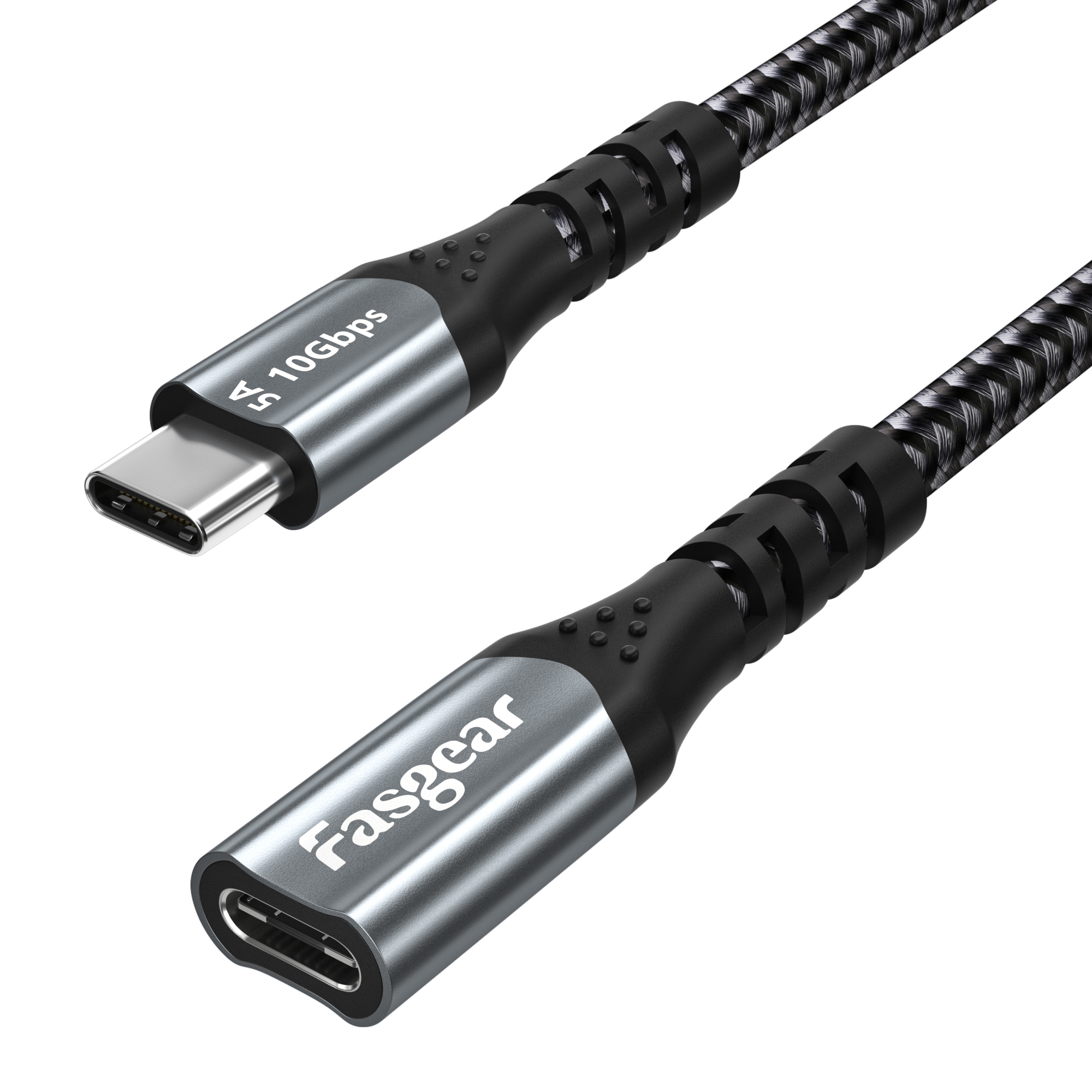US 9.99 Fasgear USB C Extension Cable, 10Gbps USB 3.1 Gen 2, 4K60Hz, 100w Power Delivery