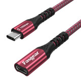Fasgear USB C Extension Cable, 10Gbps USB 3.1 Gen 2, 4K@60Hz, 100w Power Delivery