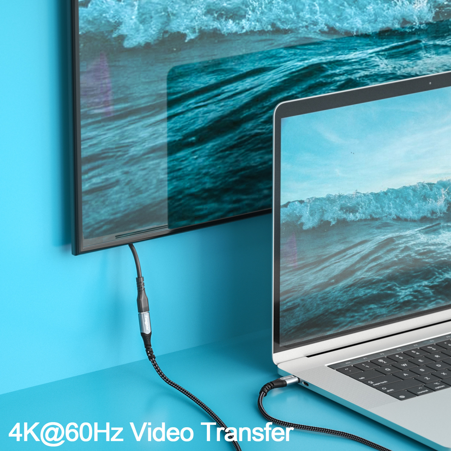 US 9.99 Fasgear USB C Extension Cable, 10Gbps USB 3.1 Gen 2, 4K60Hz, 100w Power Delivery