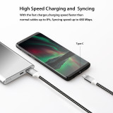 Fasgear 2 Pack 3m/10ft USB A to USB C Cable, Quick Charge, Samsung Fast Charging